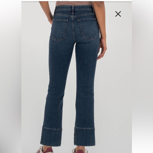 KUT FROM THE KLOTH KELSEY FAB AB HIGH RISE ANKLE FLARE JEAN - Picture 3 of 16